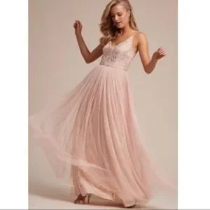 BHLDN Dresses Bhldn Adrianna Papell Cluny Tulle Gown Dress Poshmark